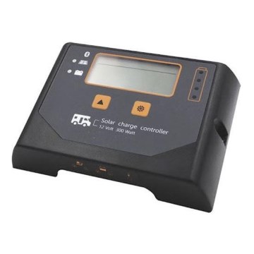 Išmanusis PWM saulės įkrovimo reguliatorius 12V/20A