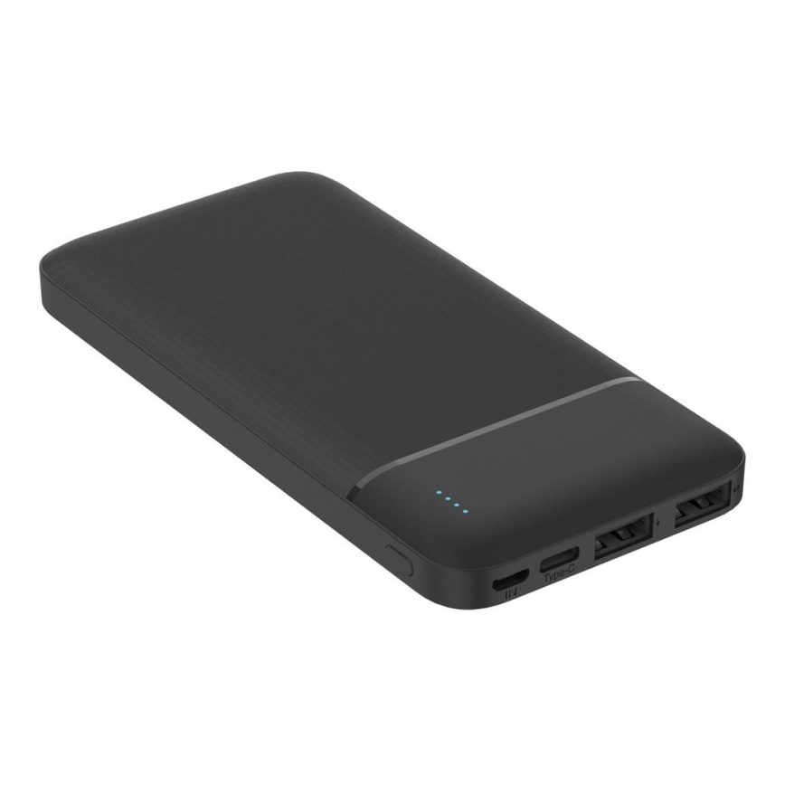 Išorinė baterija 10000 mAh 5V juoda