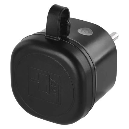 Išorinė išmani kištukinė rozetė GoSmart 3680W/230V/16A Wi-Fi Tuya IP44