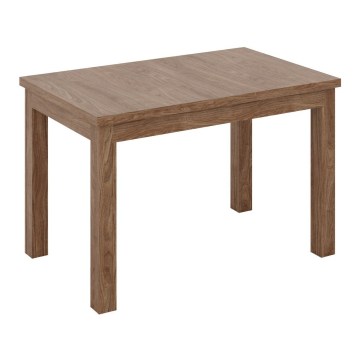 Išplečiamas valgomasis stalas DOO 120/160x75 cm šviesus riešutas