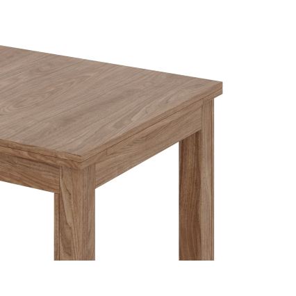Išplečiamas valgomasis stalas DOO 120/160x75 cm šviesus riešutas