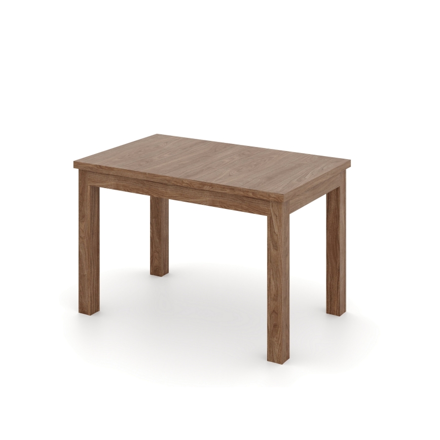 Išplečiamas valgomasis stalas DOO 120/160x75 cm šviesus riešutas