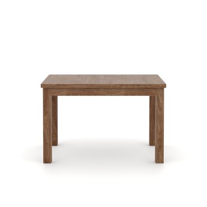 Išplečiamas valgomasis stalas DOO 120/160x75 cm šviesus riešutas