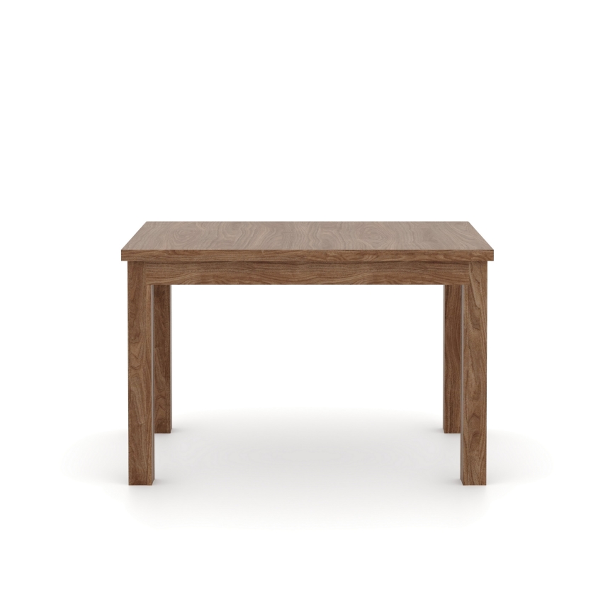 Išplečiamas valgomasis stalas DOO 120/160x75 cm šviesus riešutas