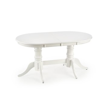Išplečiamas valgomojo stalas FUERTE 150/190x90 cm baltas