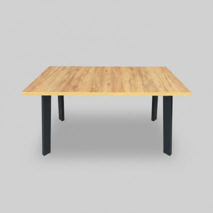 Išplečiamas valgomojo stalas KERNO 150/190x80 cm ąžuolas craft/juoda