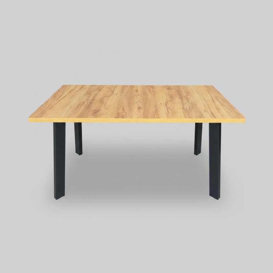 Išplečiamas valgomojo stalas KERNO 150/190x80 cm ąžuolas craft/juoda