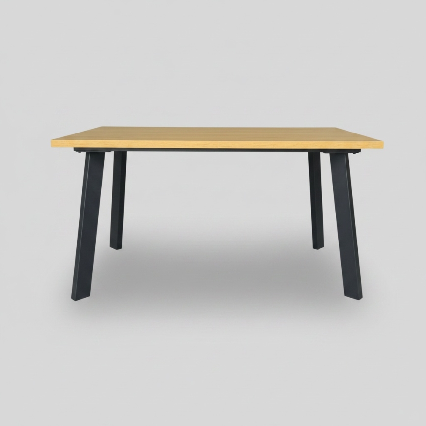 Išplečiamas valgomojo stalas KERNO 150/190x80 cm ąžuolas craft/juoda
