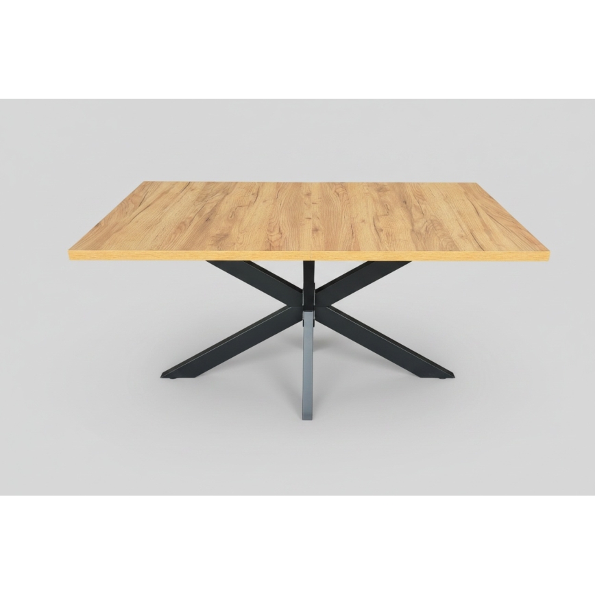 Išplečiamas valgomojo stalas SAMLE 150/190x80 cm ąžuolas craft/juoda