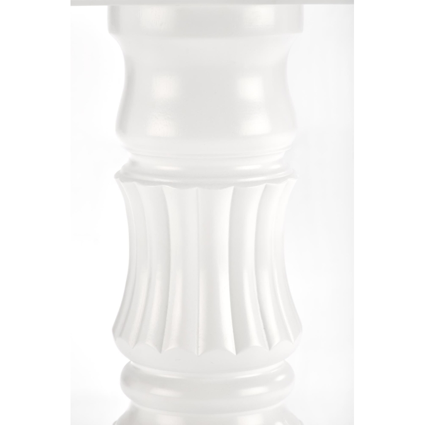 Išplečiamas valgomojo stalas WILLIAM baltas