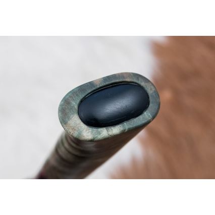 Išskirtinis Damasko peilis 11,6 cm klevas/juodmedis