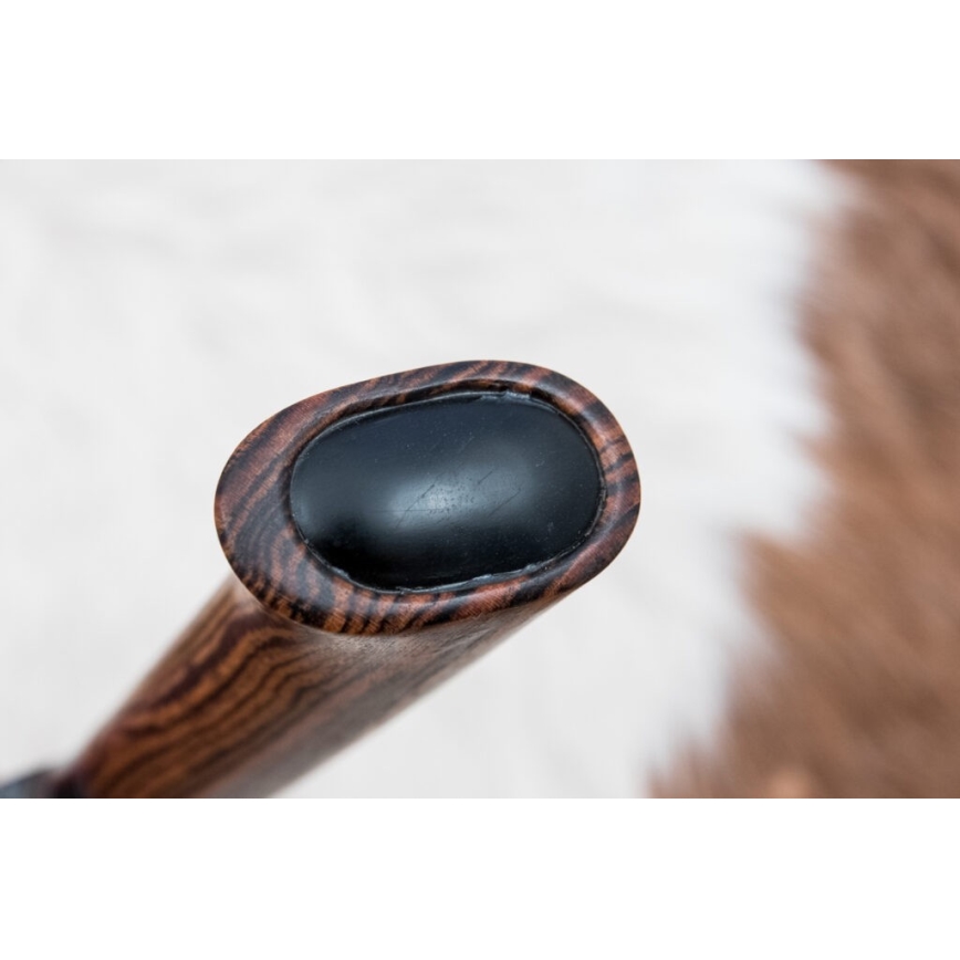Išskirtinis Damasko peilis 12 cm bocote/juodmedis