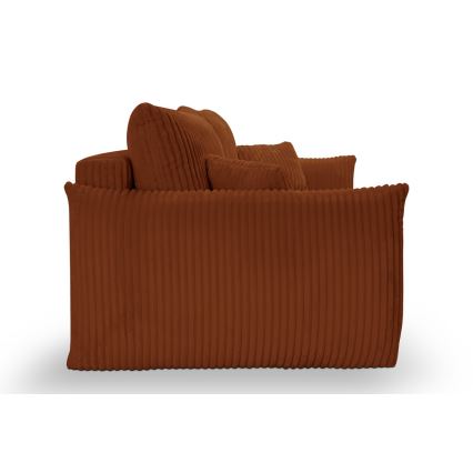 Išskleidžiamas dvivietis sofa FRIDA rudos spalvos