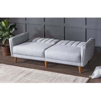 Išskleidžiama dvivietė sofa KITO pilka