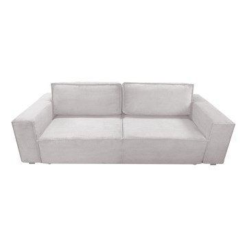 Išskleidžiama trijų vietų sofa su daiktadėže RONDA smėlio spalvos