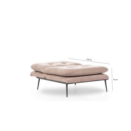 Išskleidžiamas fotelis SPEAKY, rudos spalvos