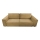 Išskleidžiamas trijų vietų sofa su daiktadėže RONDA oranžinė