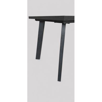 Išskleidžiamas valgomasis stalas KERNO 150/190x80 cm juodas