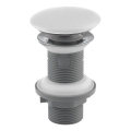 Isvea - Praustuvo Click-Clack INFINITY, skersmuo 7,2 cm, baltas