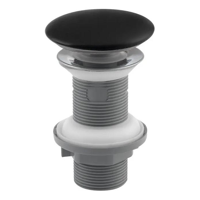 Isvea - praustuvo išleidimo įrenginys, skersmuo 7,2 cm, matinė juoda