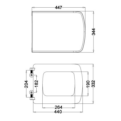 Isvea - Tualeto sėdynė SoftClose PURITY balta
