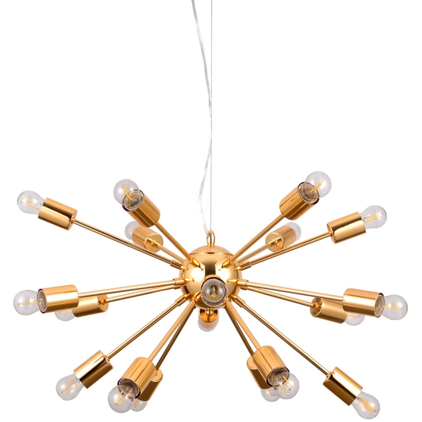 Sietynas, kabinamas ant virvės THEO 18xE27/40W/230V