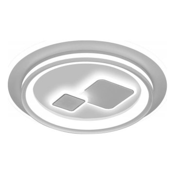ITALUX - Dimeriuojamas LED lubų šviestuvas PARCO LED/55W/230V 3000-6500K skersm. 50 cm baltas + nuotolinis valdymas