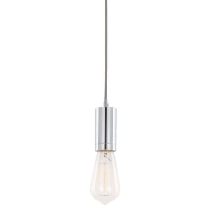 ITALUX - Pakabinamas sietynas MODERNA 1xE27/60W/230V blizgus chromas