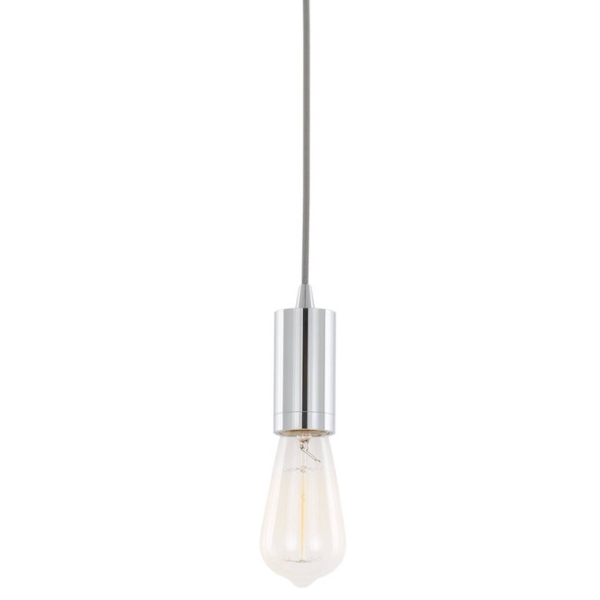 ITALUX - Pakabinamas sietynas MODERNA 1xE27/60W/230V blizgus chromas