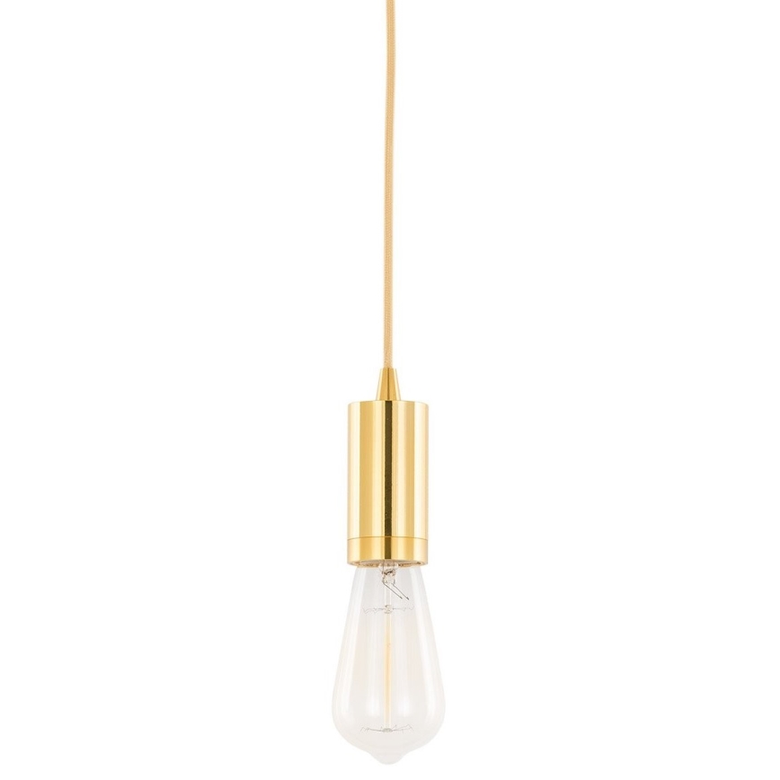 ITALUX - Pakabinamas sietynas MODERNA 1xE27/60W/230V auksas