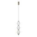 ITALUX - LED liustra ant laido SEVILLA LED/15W/230V 3000K auksinė
