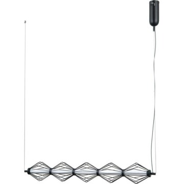 ITALUX - LED liustra ant laido SEVILLA LED/25W/230V 3000K juoda