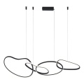 ITALUX - LED pakabinamas šviestuvas ant laido FONTE LED/60W/230V 3000/4000/6000K juodas