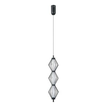 ITALUX - LED pakabinamas šviestuvas ant laido SEVILLA LED/15W/230V 3000K juodas