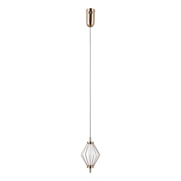 ITALUX - LED pakabinamas šviestuvas ant laido SEVILLA LED/5W/230V 3000K auksinis