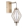 ITALUX - LED sieninis šviestuvas SEVILLA LED/5W/230V 3000K, auksos spalvos