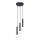 ITALUX - Liustra ant laido FILANO 3xG9/5W/230V juoda