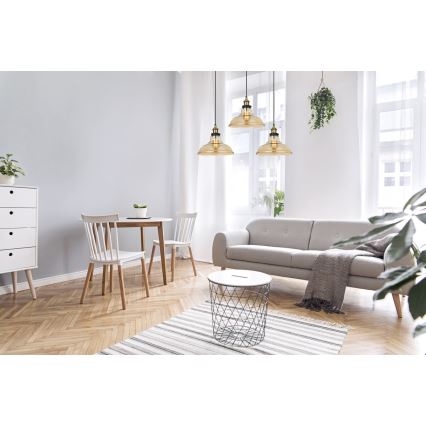 ITALUX - Pakabinamas šviestuvas ant laido HUBERT 3xE27/40W/230V