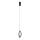 ITALUX - pakabinama LED liustra SEVILLA LED/5W/230V 3000K juoda