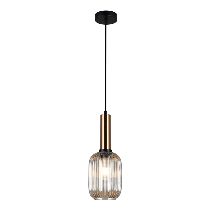 ITALUX - Pakabinamas sietynas ANTIOLA 1xE27/40W/230V diametras 15 cm bronza