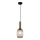 ITALUX - Pakabinamas sietynas ANTIOLA 1xE27/40W/230V diametras 15 cm bronza