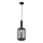 ITALUX - Pakabinamas sietynas ANTIOLA 1xE27/40W/230V diametras 20 cm juoda