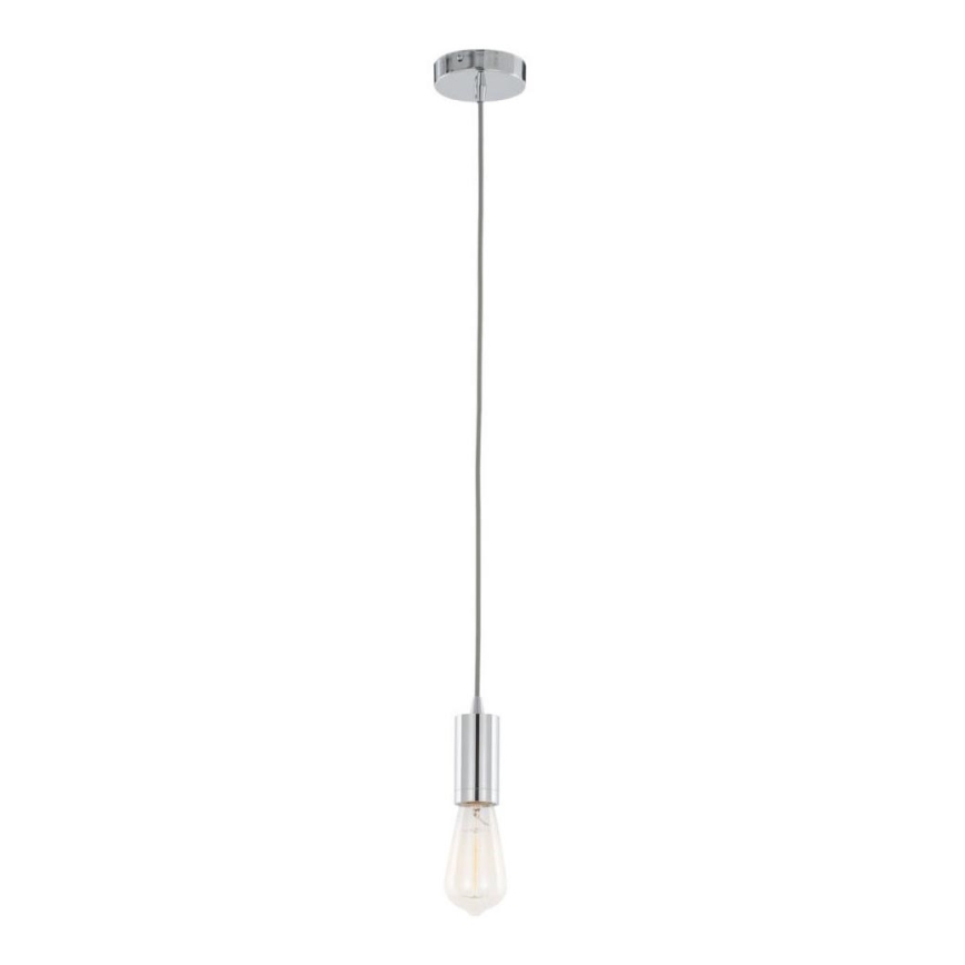 ITALUX - Pakabinamas sietynas MODERNA 1xE27/60W/230V blizgus chromas