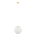 ITALUX - Pakabinamas šviestuvas ant laido DEORE 1xE27/40W/230V skersmuo 30 cm bronzos spalvos