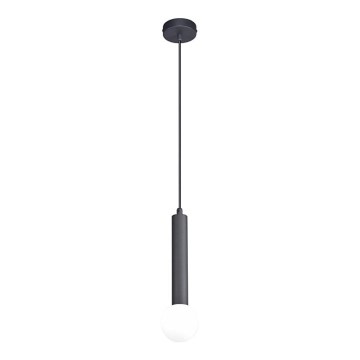 ITALUX - pakabinamas šviestuvas ant laido FILANO 1xG9/5W/230V juodas