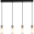 ITALUX - Pakabinamas šviestuvas ant laido SANTOS 4xG9/40W/230V juodas