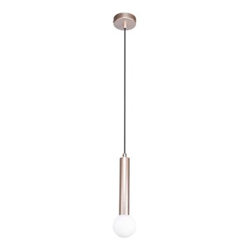 ITALUX - Pakabinamas šviestuvas su laidu FILANO 1xG9/5W/230V rožinio aukso spalvos