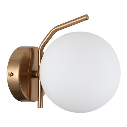 ITALUX - Pakaitinis stiklas CARIMI E27 liustroms ir sieniniams šviestuvams, Ø 20 cm, baltas