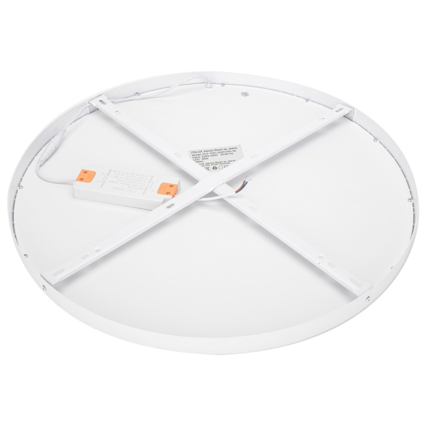ITALUX - LED lubinis šviestuvas PELARO LED/36W/230V 4000K diametras 50 cm balta