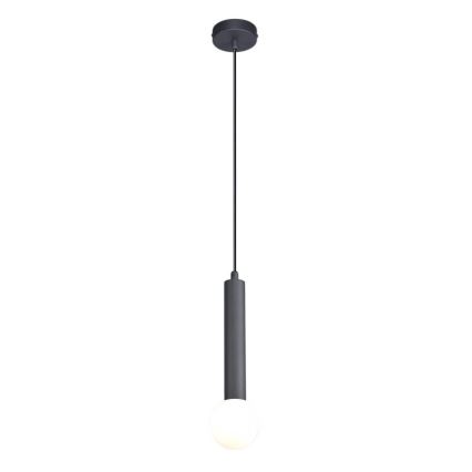 ITALUX - pakabinamas šviestuvas ant laido FILANO 1xG9/5W/230V juodas